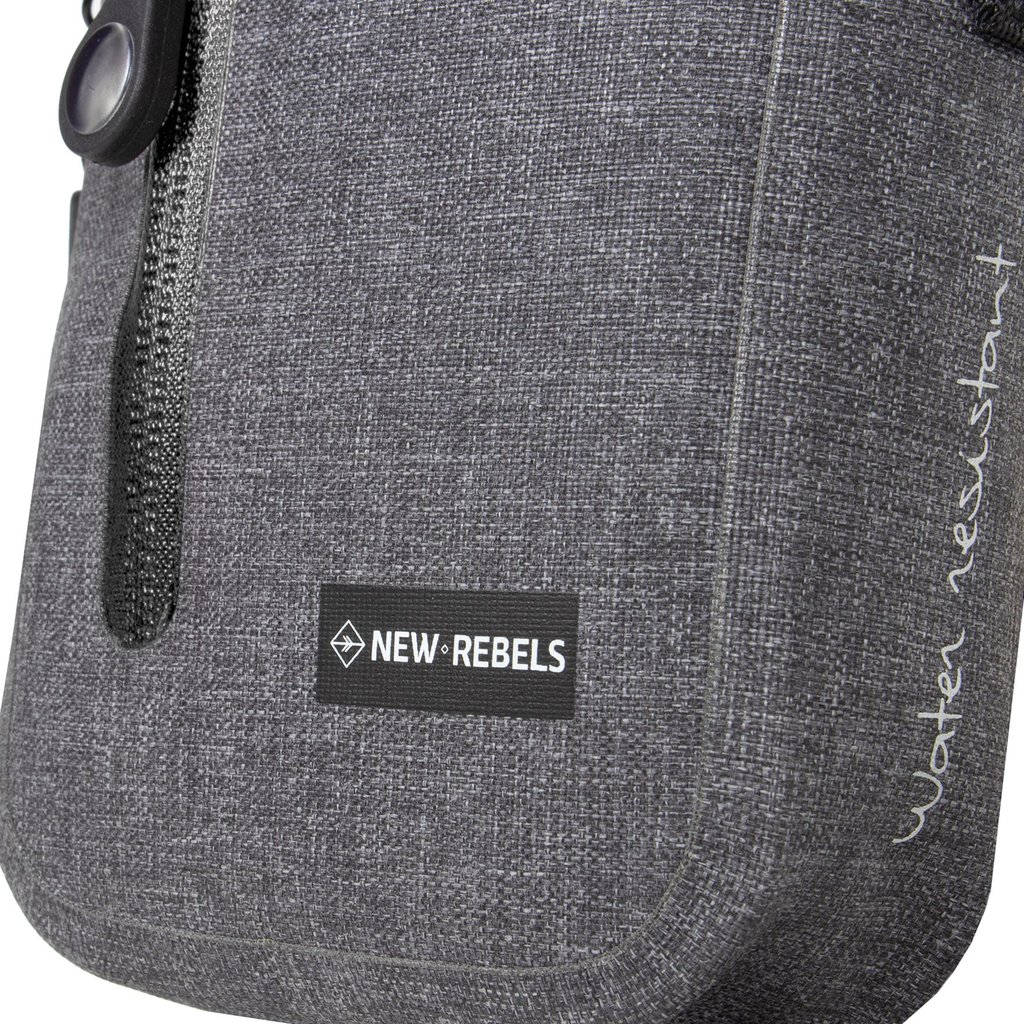 New Rebels New Rebels ® Vepo - Waterproof - Watersport - Telefoontasje  - Telefoontas  Waterdichte Ritsen - Grijs