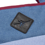 New Rebels New Rebels ® Morris Shopper Soft Blue 2Tone 43X16X37CM