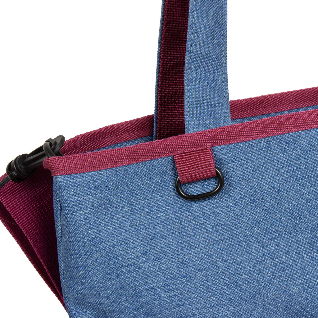 New Rebels New Rebels ® Morris Shopper Soft Blue 2Tone 43X16X37CM