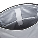 New Rebels New Rebels Mart New York Metallic Zilver 21L Rugtas Rolltop Waterafstotend Laptop 15.6"