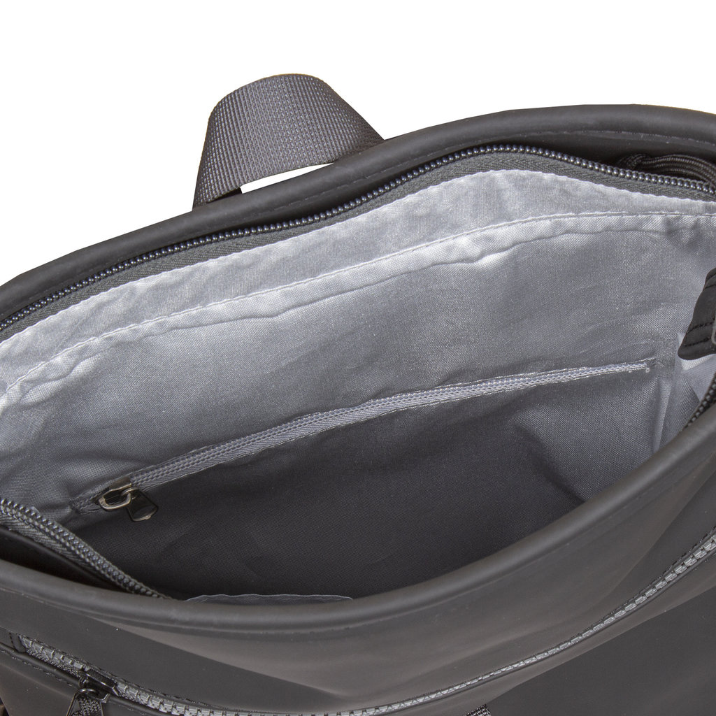 New Rebels New Rebels ® Tim Rolltop  Rugzak Klein Zwart/Grijs