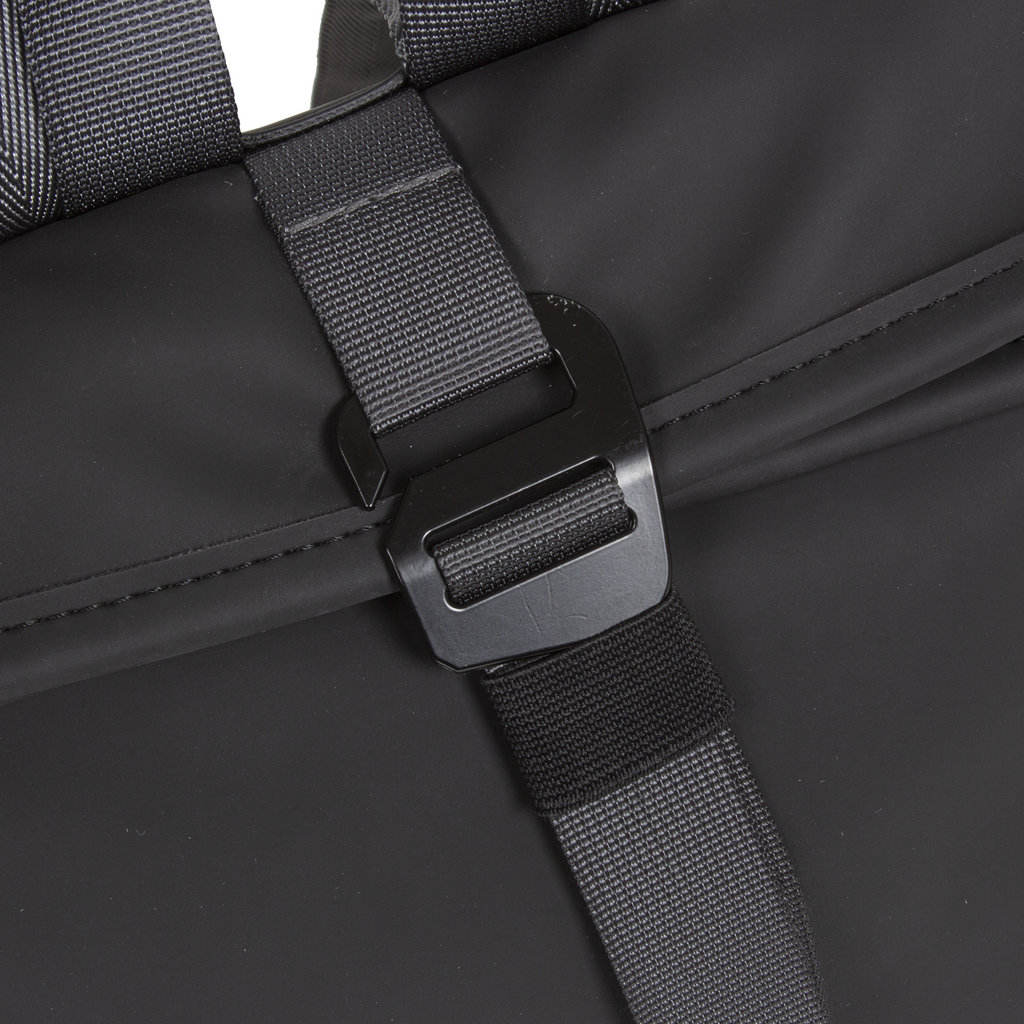 New Rebels New Rebels ® Tim Rolltop  Rugzak Klein Zwart/Grijs