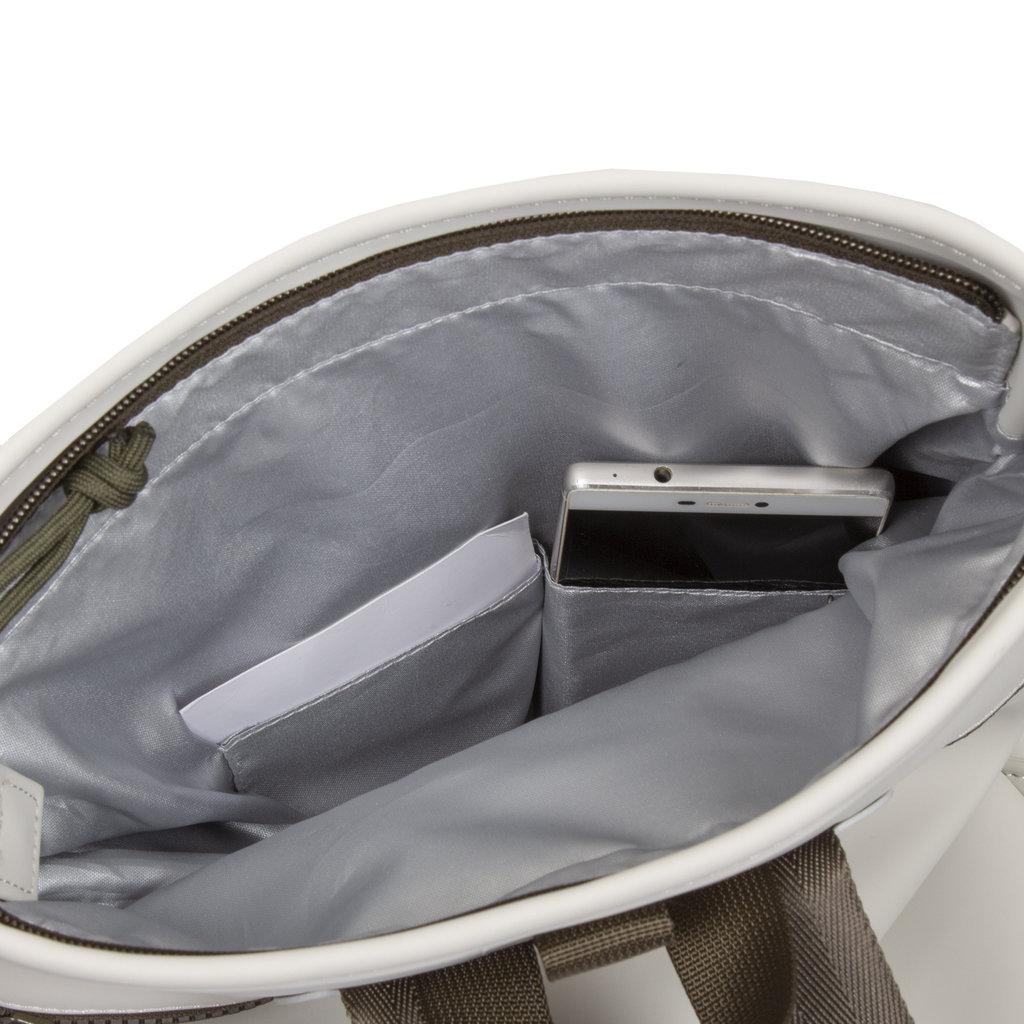 New Rebels New Rebels ® Tim Rolltop Backpack Small Beige/OlIVe