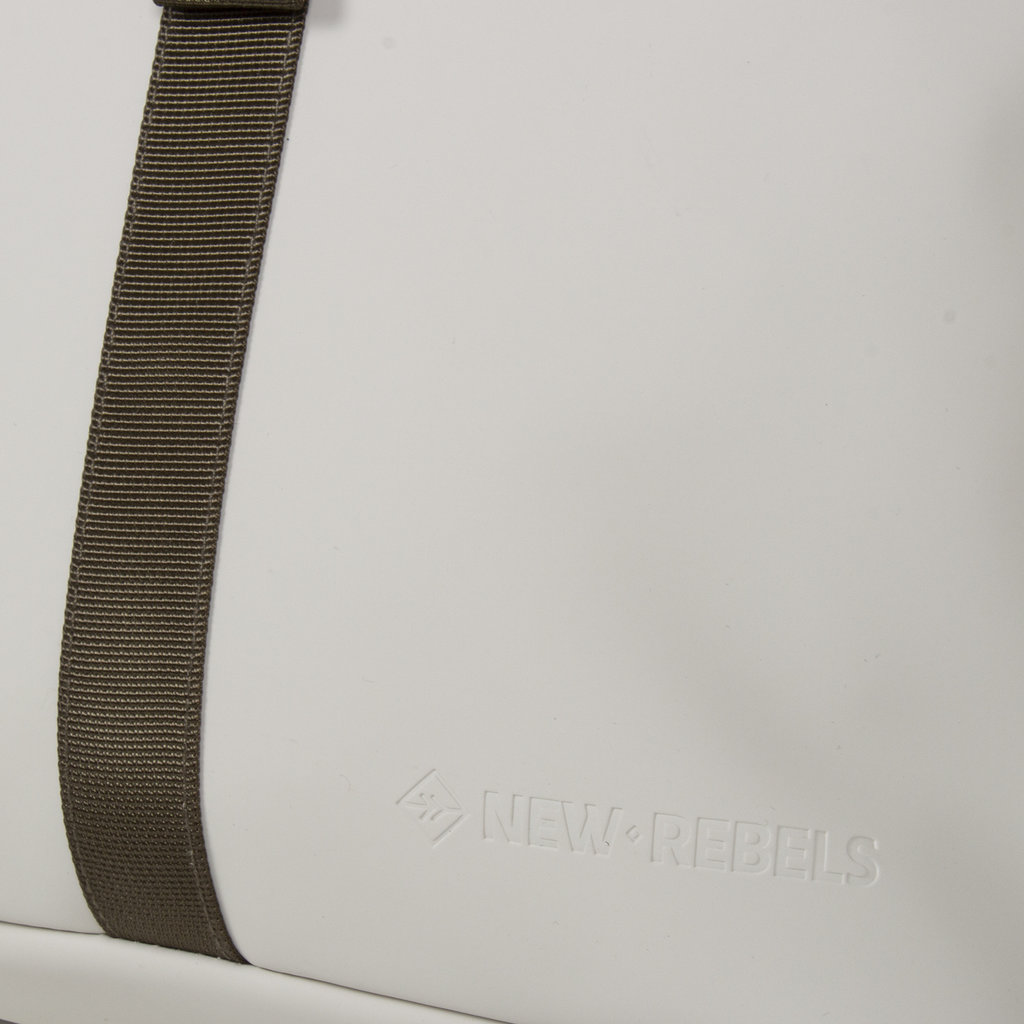 New Rebels New Rebels ® Tim Rolltop Backpack Small Beige/OlIVe