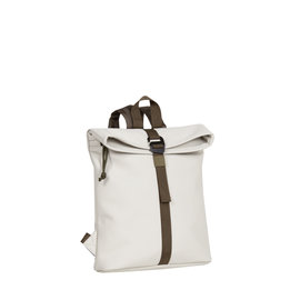 Tim Rolltop Rucksack Klein Beige/OlIV