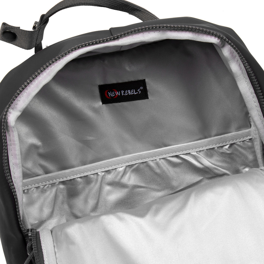 New Rebels New Rebels ® Tim Backpack Water-Repellent Black/Grey