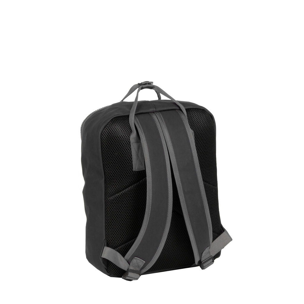 New Rebels ® Tim Rucksack Wasserabweisend Schwarz/Grau