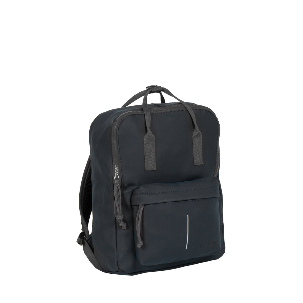 New Rebels ® Tim Rucksack Wasserabweisend Schwarz/Grau