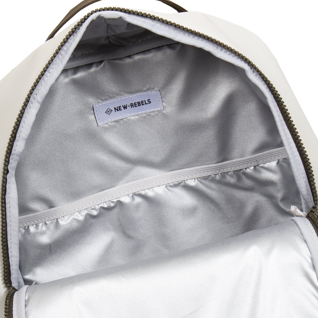 New Rebels New Rebels ® Tim Backpack Water-Repellent Beige/OlIVe