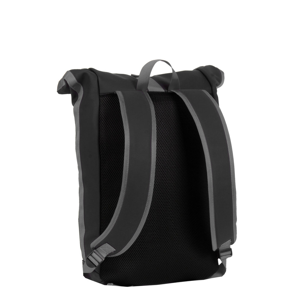 New Rebels ® Tim Rucksack Wasserabweisend Schwarz/Grau