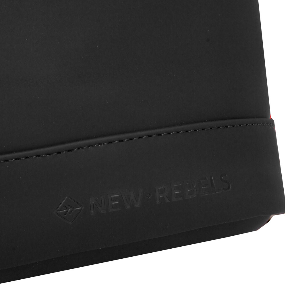 New Rebels® Tim rugzak waterafstotend zwart/grijs