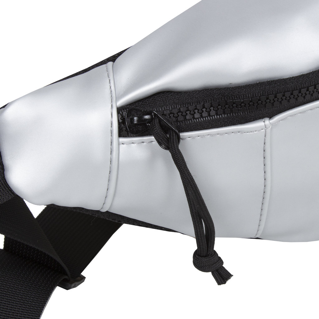 New Rebels ® Mart - Water Repellent -  Fanny Pack - Silver