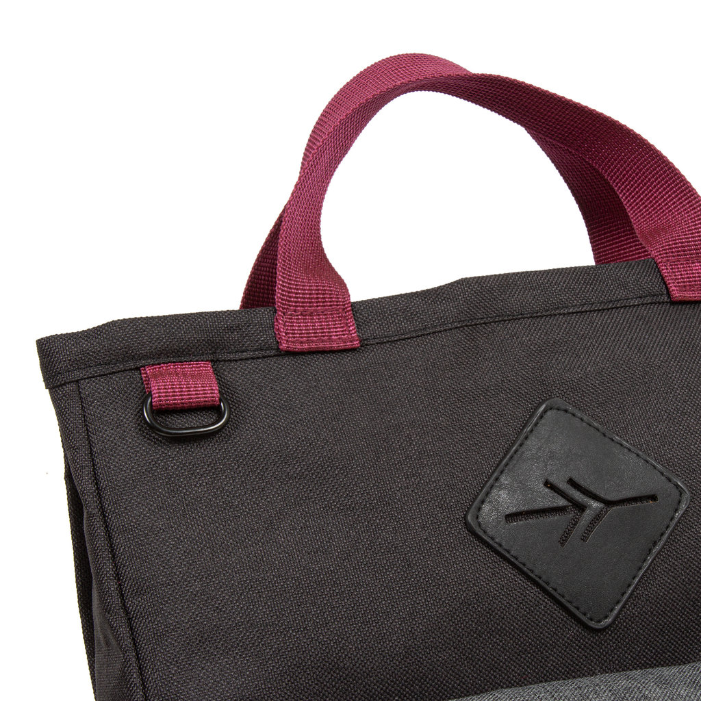 New Rebels New Rebels ® Morris Rugzak Black 2Tone 14L 23X16X37CM
