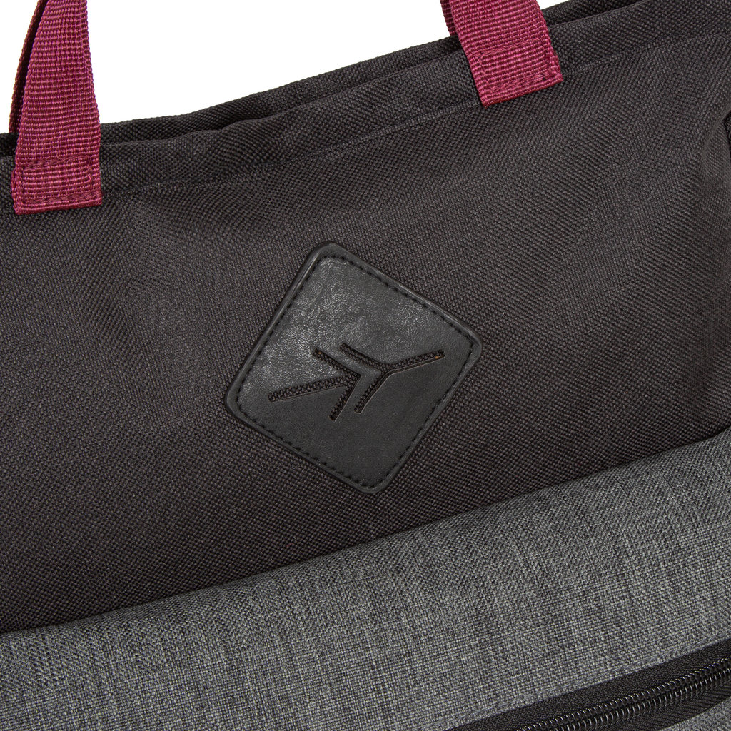 New Rebels New Rebels ® Morris Rugzak Black 2Tone 14L 23X16X37CM