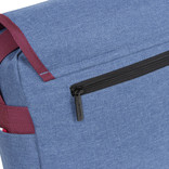 New Rebels New Rebels ® Morris Umhängetaschebag Medium Mit Überschlag Soft Blau 2Tone 30X12X23Cm