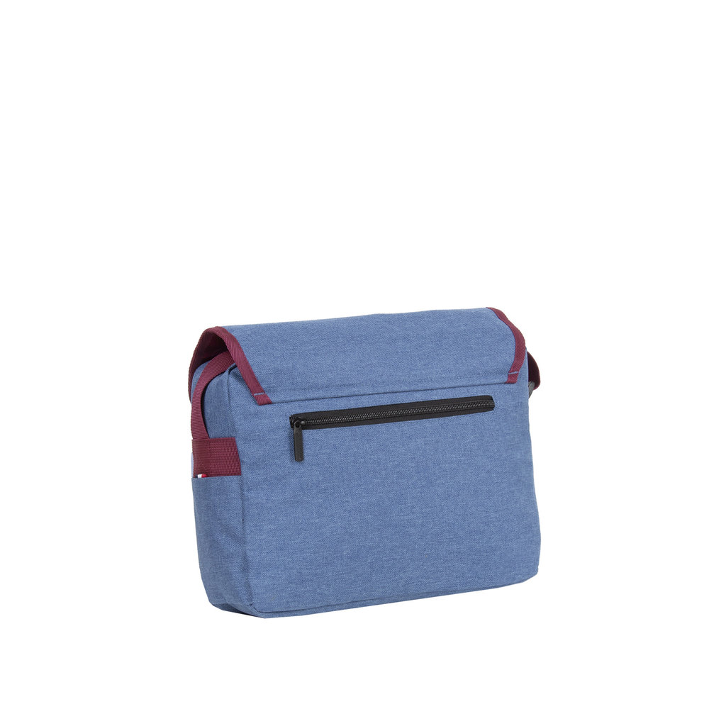 New Rebels New Rebels ® Morris Shoulderbag Medium Flap Soft Blue 2Tone 30X12X23CM