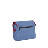 New Rebels ® Morris Shoulderbag Medium Flap Soft Blue 2Tone 30X12X23CM