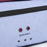 New Rebels New Rebels ® Morris Umhängetaschebag Medium Mit Überschlag Soft Blau 2Tone 30X12X23Cm
