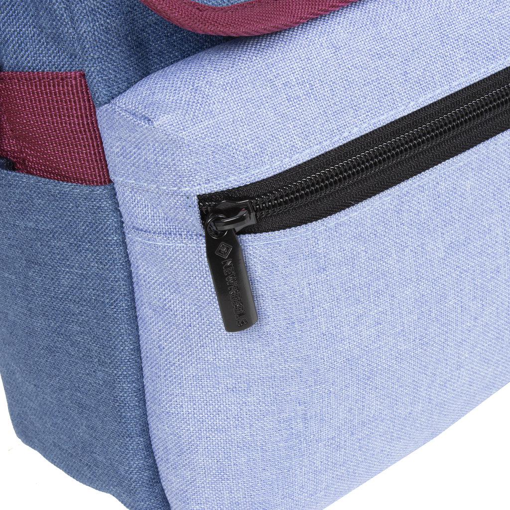 New Rebels New Rebels ® Morris Shoulderbag Medium Flap Soft Blue 2Tone 30X12X23CM