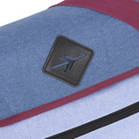 New Rebels ® Morris Umhängetaschebag Medium Mit Überschlag Soft Blau 2Tone 30X12X23Cm
