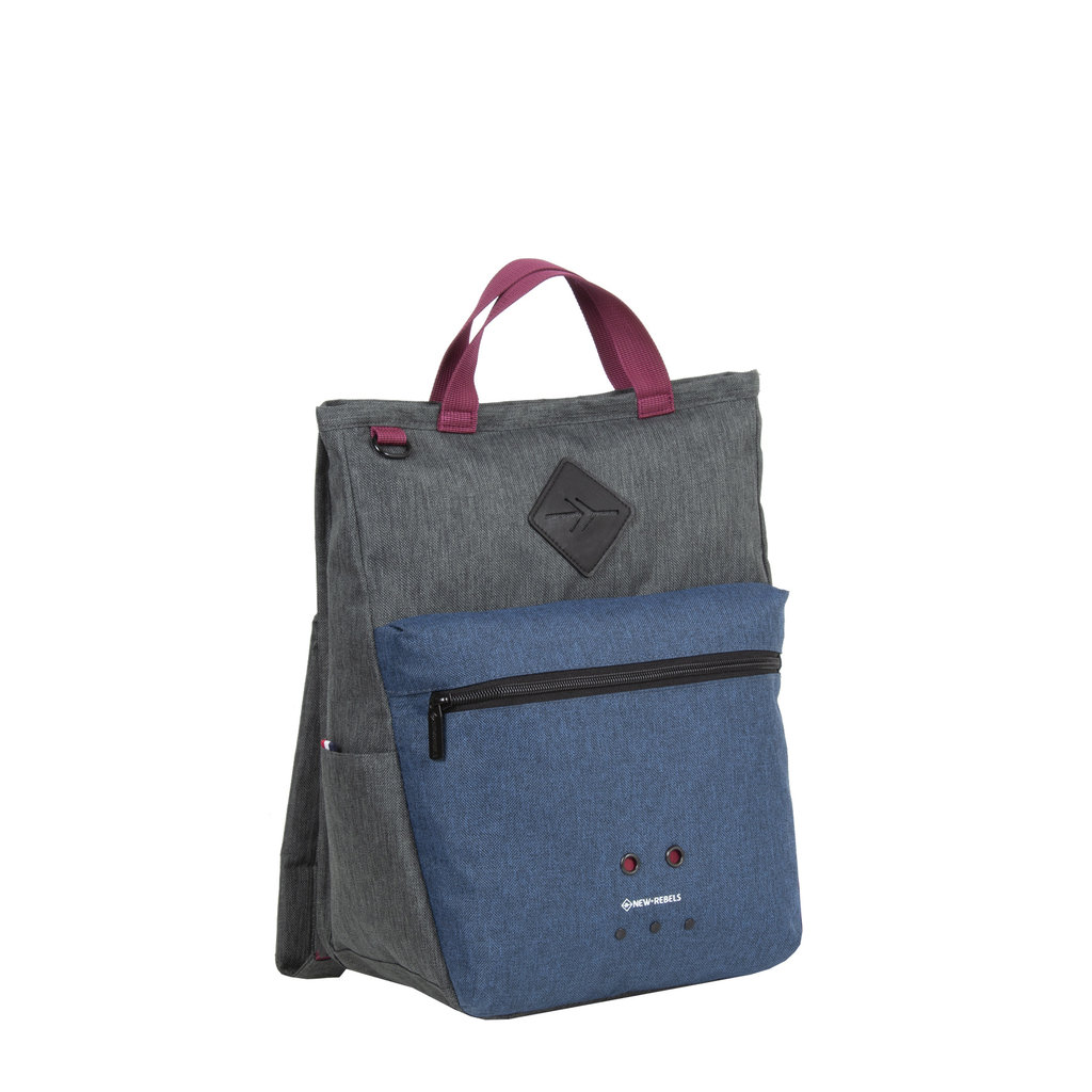 New Rebels New Rebels ® Morris Rucksack Navy 2Tone 14L 23X16X37Cm