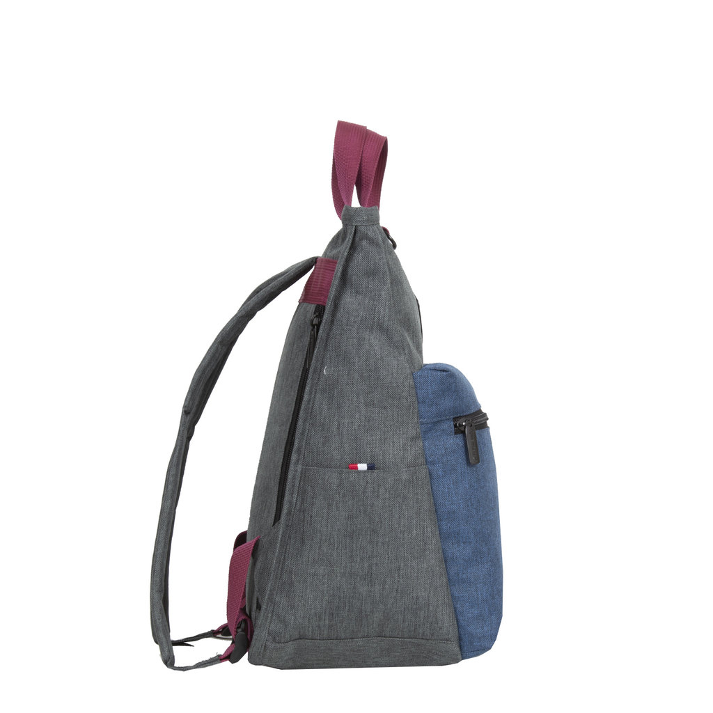 New Rebels New Rebels ® Morris Rucksack Navy 2Tone 14L 23X16X37Cm