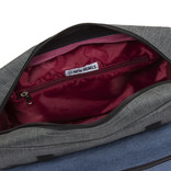 New Rebels New Rebels ® Morris Schoudertas Medium Flap Navy 2Tone 30X12X23CM