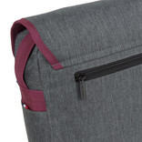 New Rebels New Rebels ® Morris Schoudertas Medium Flap Navy 2Tone 30X12X23CM