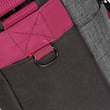 New Rebels ® Morris Umhängetaschebag Medium Mit Überschlag Schwarz 2Tone 30X12X23Cm