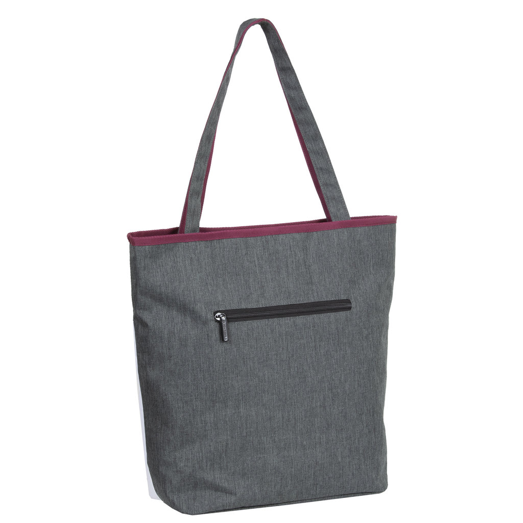 New Rebels ® Morris Shopper Weiß 2Tone 43X16X37Cm