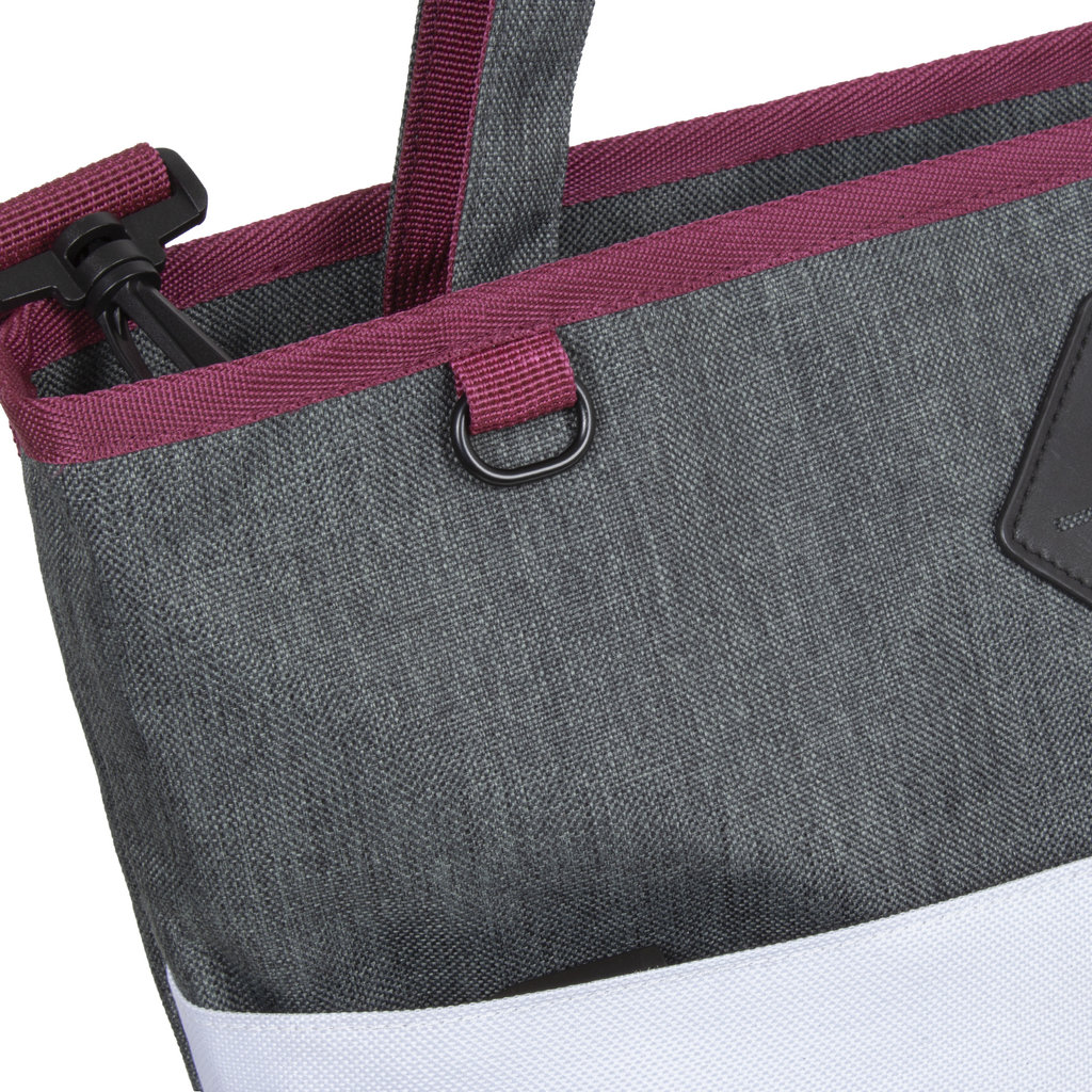 New Rebels ® Morris Shopper Weiß 2Tone 43X16X37Cm