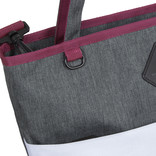 New Rebels New Rebels ® Morris Shopper Weiß 2Tone 43X16X37Cm