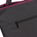New Rebels New Rebels ® Morris Shopper Zwart 2Tone 43X16X37CM