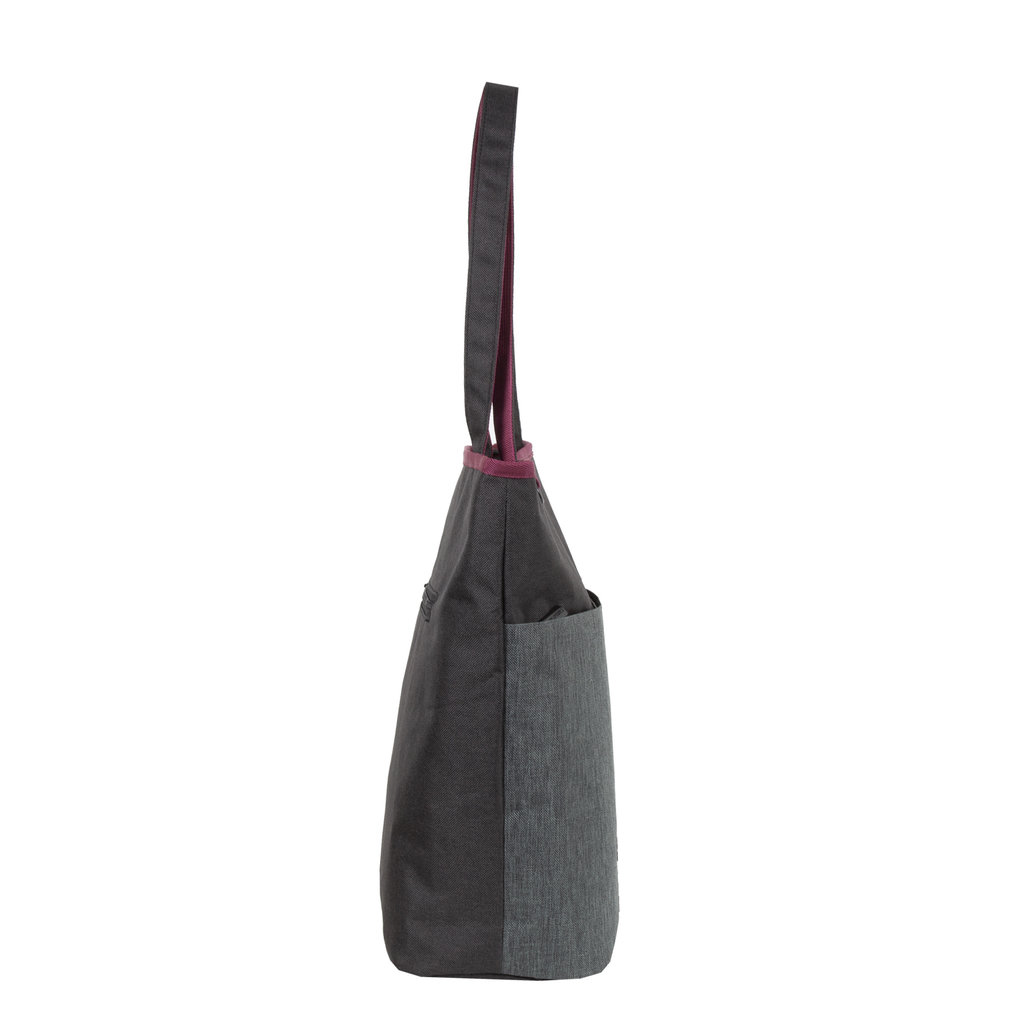 New Rebels New Rebels ® Morris Shopper Zwart 2Tone 43X16X37CM