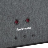 New Rebels® Morris shopper black 2tone 43x16x37cm