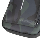 New Rebels ® Mart Wasserabweisende Handytasche Blau Camouflage