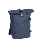 New Rebels William Riverside Navy 19L Backpack Water Repellent Laptop 15.6"