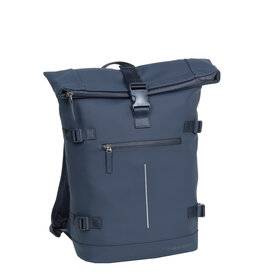 New Rebels New Rebels William Riverside Navy 19L Rugzak Waterafstotend Laptop 15.6"