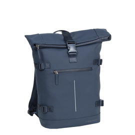 New Rebels William Riverside Navy 19L Rugzak Waterafstotend Laptop 15.6"