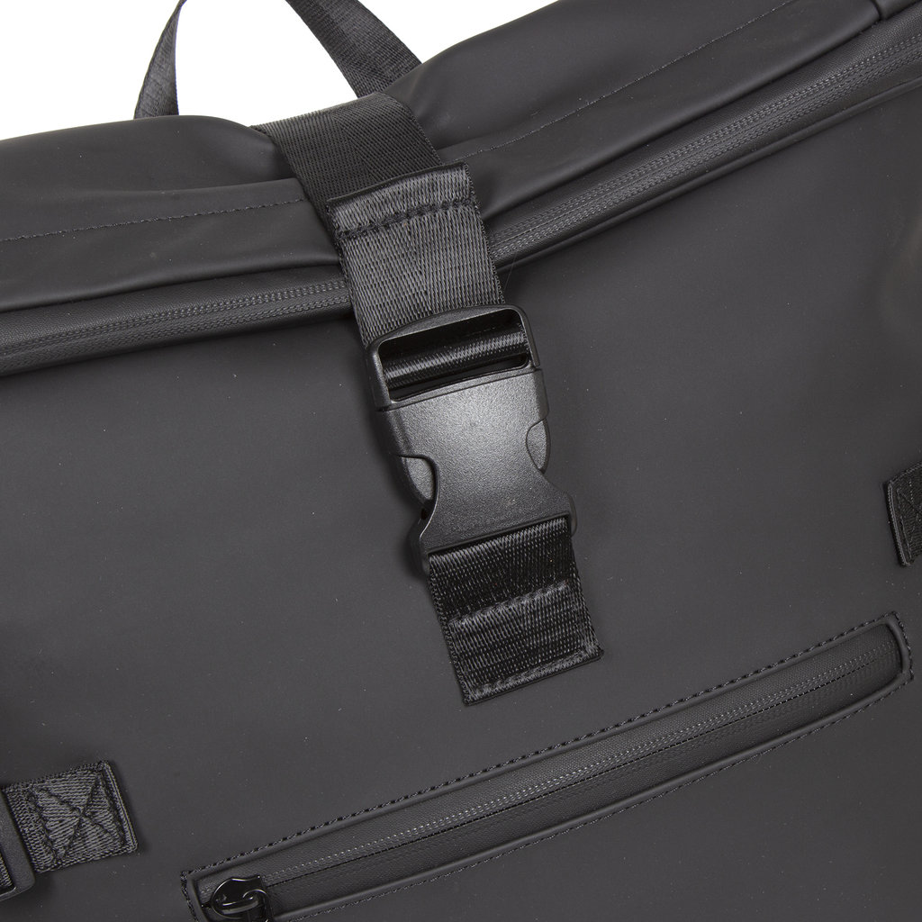 New Rebels New Rebels William Riverside Zwart 19L Rugzak Waterafstotend Laptop 15.6"