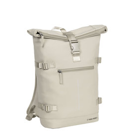New Rebels William Riverside Beige 19L Backpack Water Repellent Laptop 15.6"