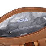 New Rebels New Rebels William Riverside Cognac 19L Rugzak Waterafstotend Laptop 15.6"