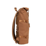 New Rebels ® William -Rolltop - Rugzak - Cognac - 17L  -  Waterafstotende Rugtas