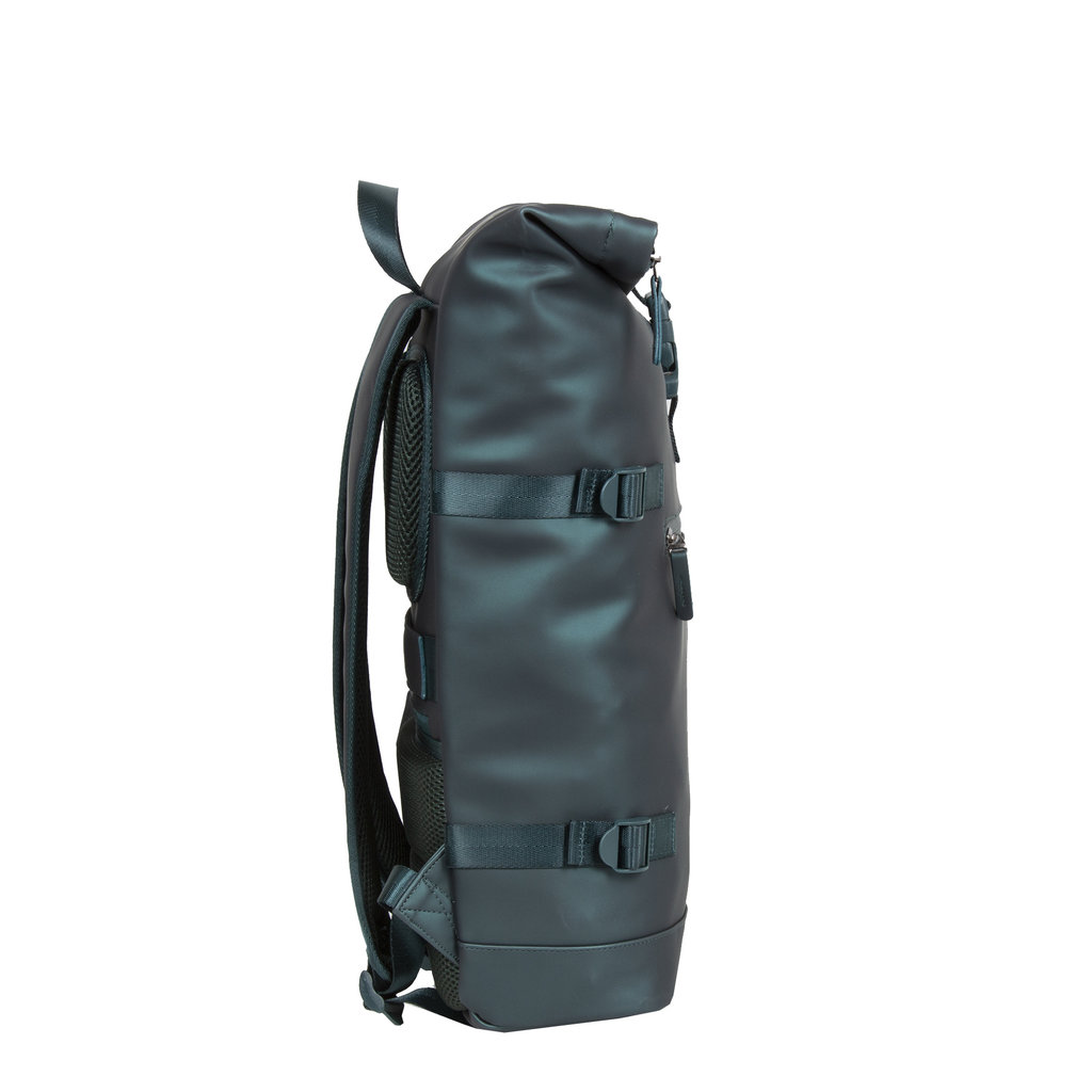 New Rebels New Rebels William Riverside Metallic Grün 19L Rucksack Wasserabweisend Laptop15.6"