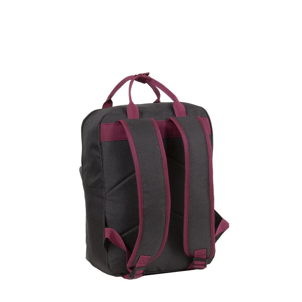 New Rebels New Rebels ® Morris Rugtas Black 2Tone 10L 26X10X35CM