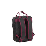 New Rebels New Rebels ® Morris Rugtas Black 2Tone 10L 26X10X35CM New Rebels New Rebels ® Morris Rugtas Black 2Tone 10L 26X10X35CM