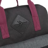 New Rebels New Rebels ® Morris Rugtas Black 2Tone 10L 26X10X35CM New Rebels New Rebels ® Morris Rugtas Black 2Tone 10L 26X10X35CM