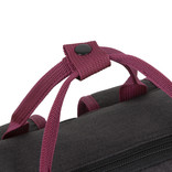 New Rebels New Rebels ® Morris Rugtas Black 2Tone 10L 26X10X35CM New Rebels New Rebels ® Morris Rugtas Black 2Tone 10L 26X10X35CM