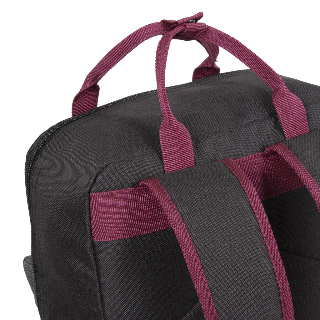 New Rebels New Rebels ® Morris Rugtas Black 2Tone 10L 26X10X35CM