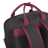 New Rebels New Rebels ® Morris Rugtas Black 2Tone 10L 26X10X35CM New Rebels New Rebels ® Morris Rugtas Black 2Tone 10L 26X10X35CM